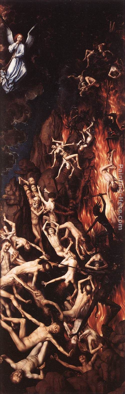 Hans Memling Last Judgment Triptych [detail 9]